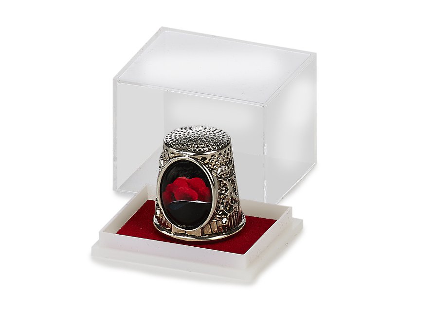 16548 Metall Fingerhut Schwarzwald