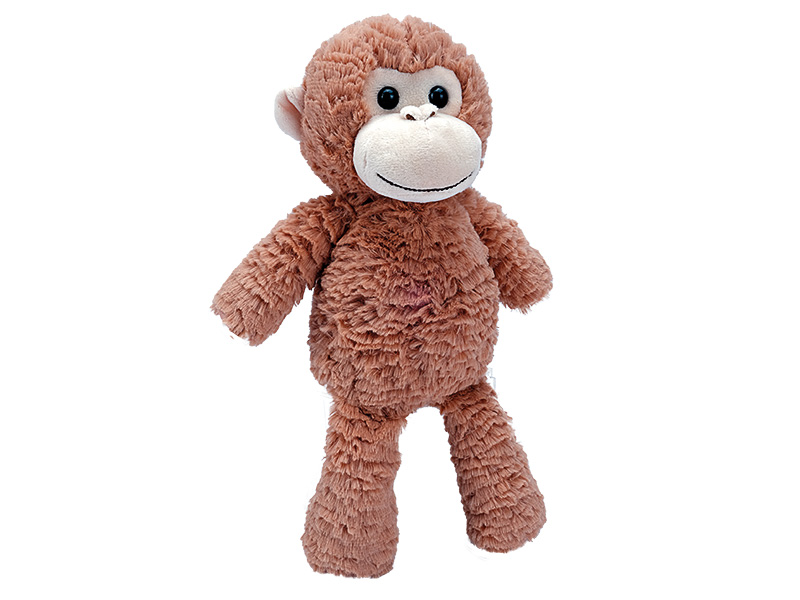 Affe aus Plüsch, 25x10x33cm    Affe aus Plüsch, 25x10x33cm