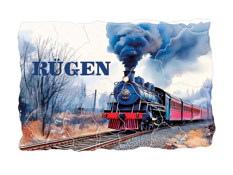 Souvenir Foto Kunststoff Magnet Rügen 8x5cm Souvenir Foto Kunststoff Magnet Rügen 8x5cm