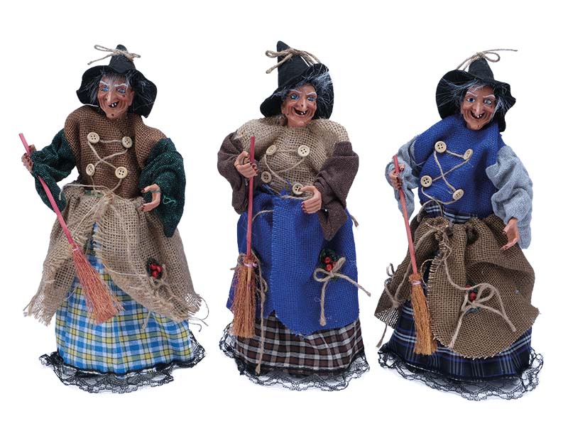 Poly witch  Ø10x30cm Poly witch  Ø10x30cm