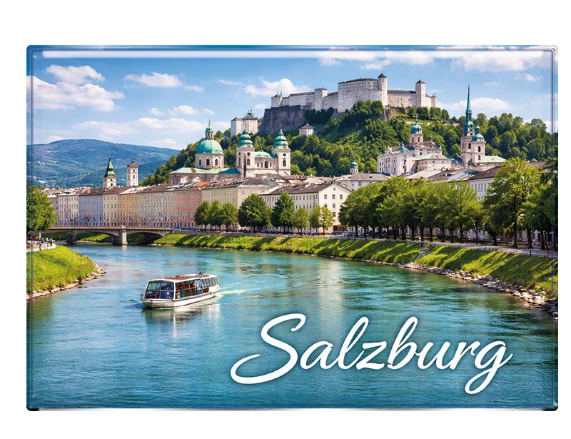 Souvenir Foto Magnet Salzburg 9,5x6,5cm