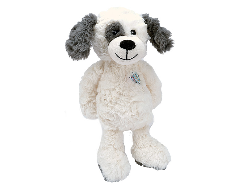 Hund aus Plüsch, 21x10x36cm    Hund aus Plüsch, 21x10x36cm