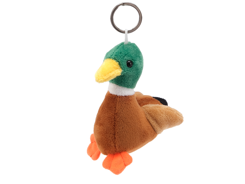 30881 Plüsch Ente mit Schlüsselanhänger