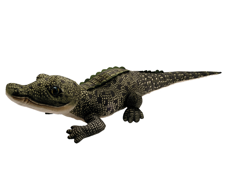 Krokodil aus Plüsch 95x30x20cm    Krokodil aus Plüsch 95x30x20cm
