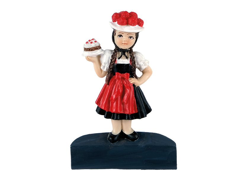 18169-0 Poly Magnet Schwarzwaldmädchen