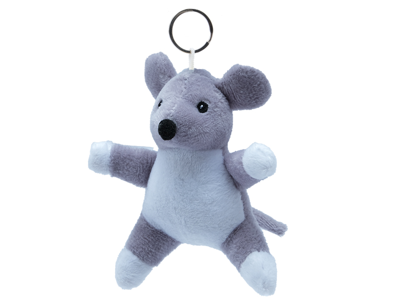 30920 Plüsch Maus mit Schlüsselanhänger