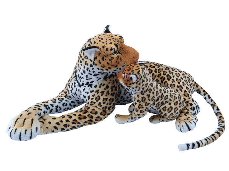 Leopard  aus Plüsch, 90x40x40cm    Leopard  aus Plüsch, 90x40x40cm