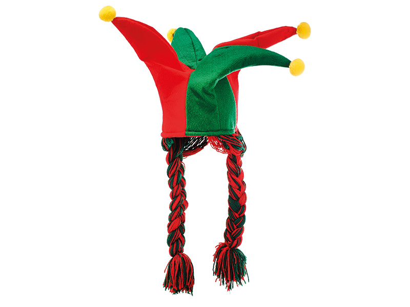 32346 Filz Mütze Narrenkappe