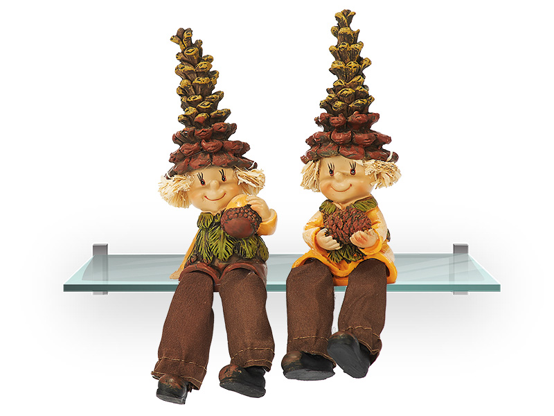 12354 Poly Tannenzapfen Wichtel