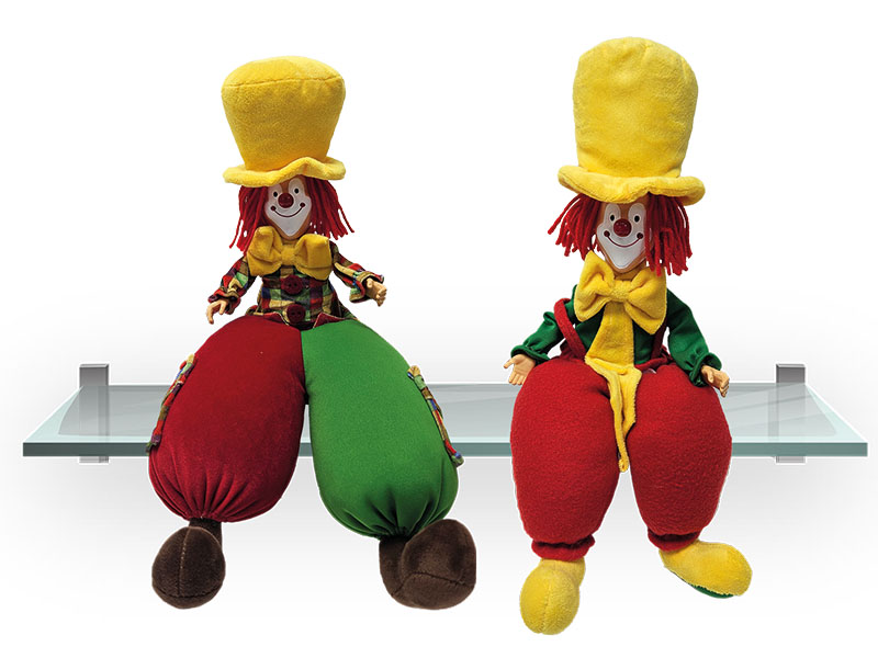 Clown aus Poly 14x8x45cm   