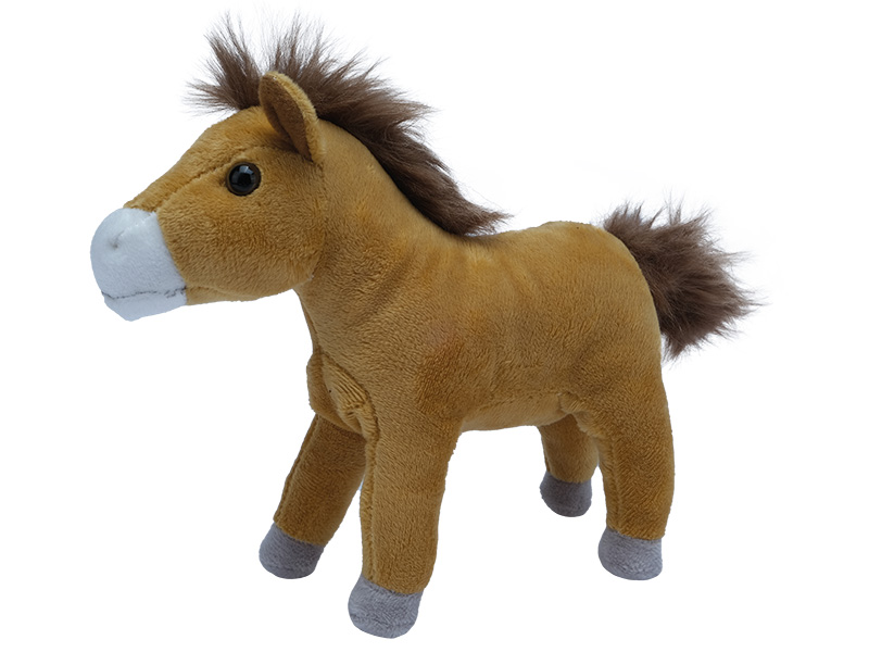 Pferd aus Plüsch 17x6x15,5cm    Pferd aus Plüsch 17x6x15,5cm
