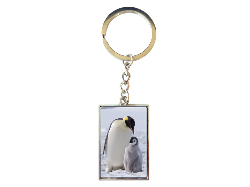 Metall Schlüsselanhänger Pinguin