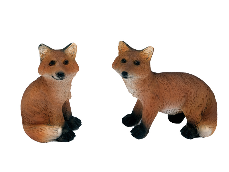 Poly fox 5x4x9cm