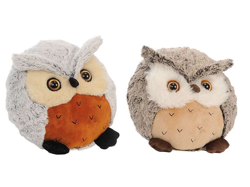 33186 Plüsch Kissen Eule