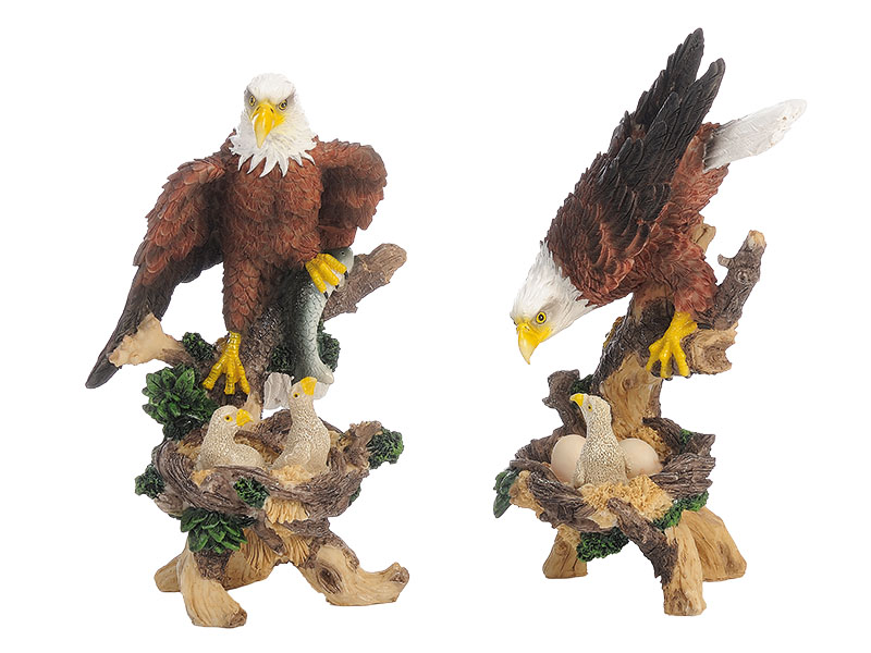 17448 Poly Adler mit Horst