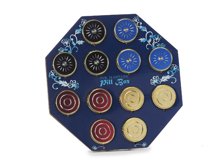 60201-0 Pillendose rund