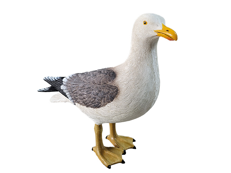 Poly seagull 20x8x19cm