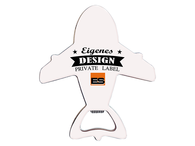 16758 Metall Magnet Kapselheber Flugzeug eigenes Design