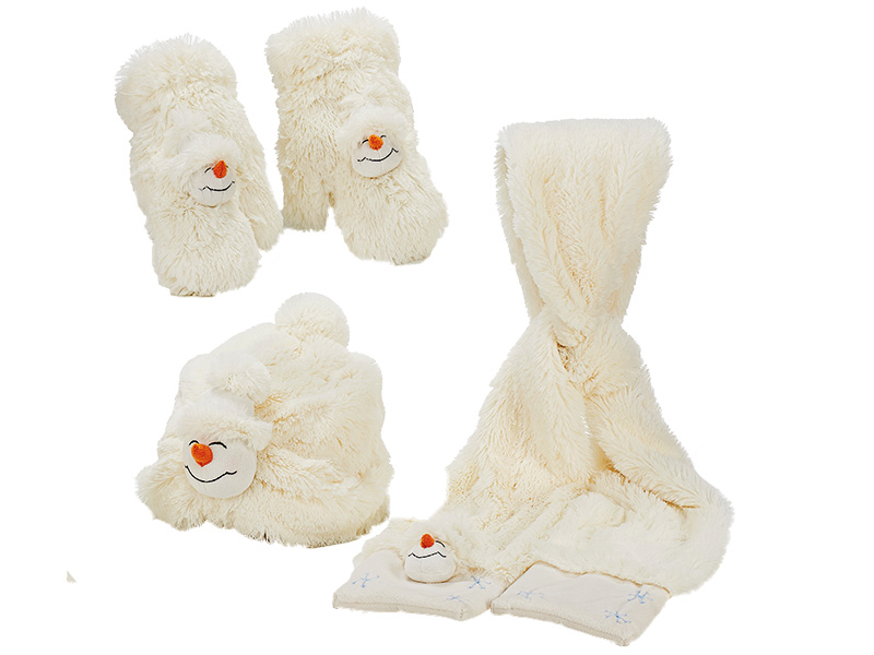 30795 Plüsch Winterset Schneemann'