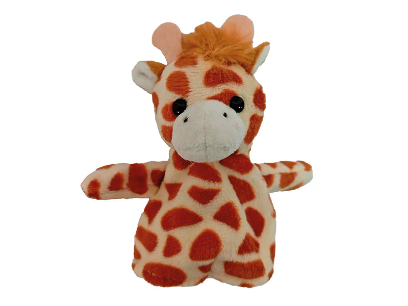 Eierwärmer Giraffe aus Plüsch Ø5x12cm    Eierwärmer Giraffe aus Plüsch Ø5x12cm