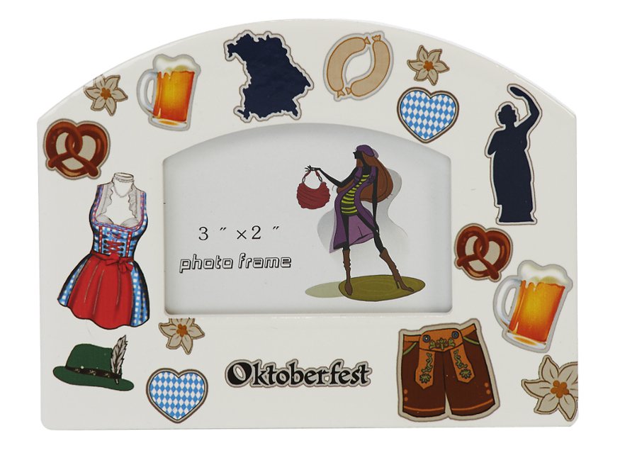 15245 Porz. Bilderrahmen m. Magnet