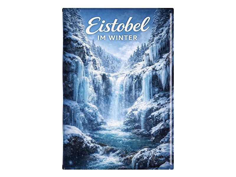 Souvenir Foto Magnet Eistobel 9,5x6,5cm