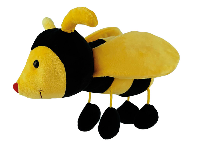 Biene aus Plüsch, 24x10x13 cm    Biene aus Plüsch, 24x10x13 cm