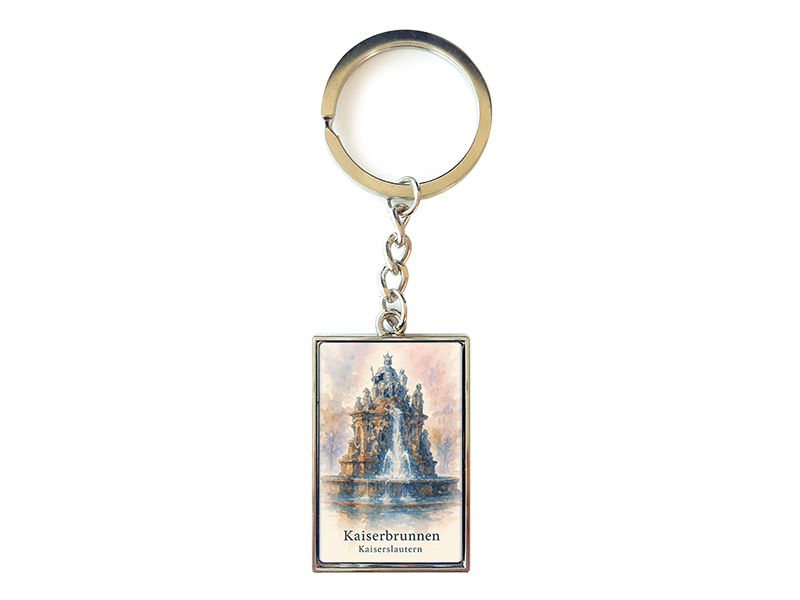 Souvenir metal keychain Kaiserslautern 10x3cm