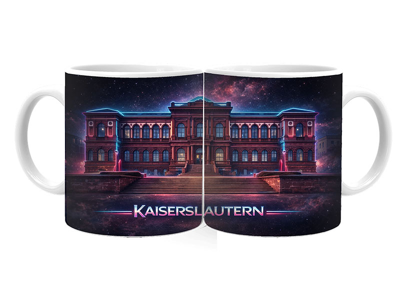 Souvenir Foto Tasse Kaiserslautern aus Keramik Ø8x9,5cm