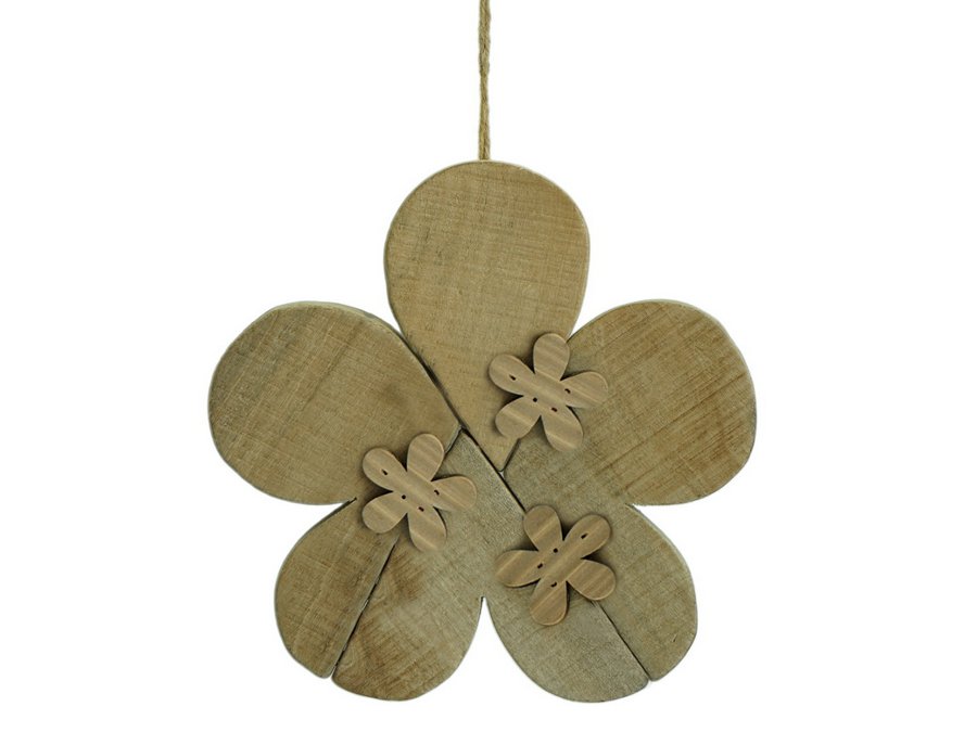 17179-0 Holz Blume