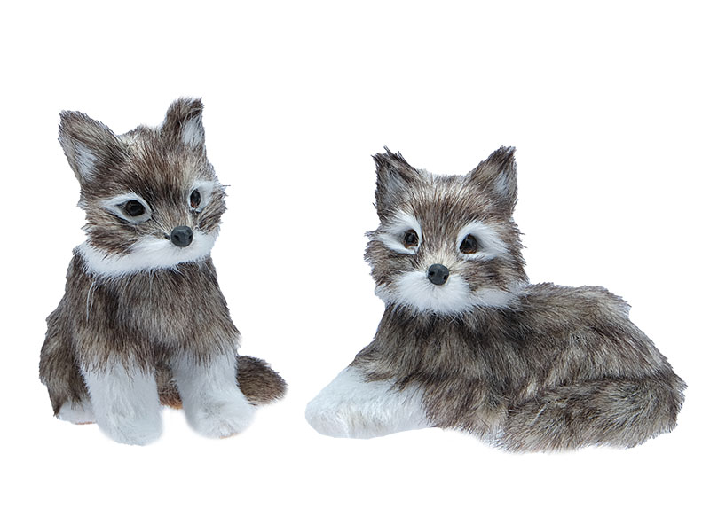 Deko Wolf, 6x5x8cm    Deko Wolf, 6x5x8cm