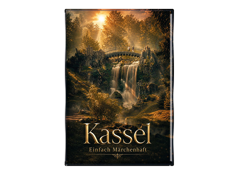 Souvenir Foto Magnet Kassel 8x5,5cm
