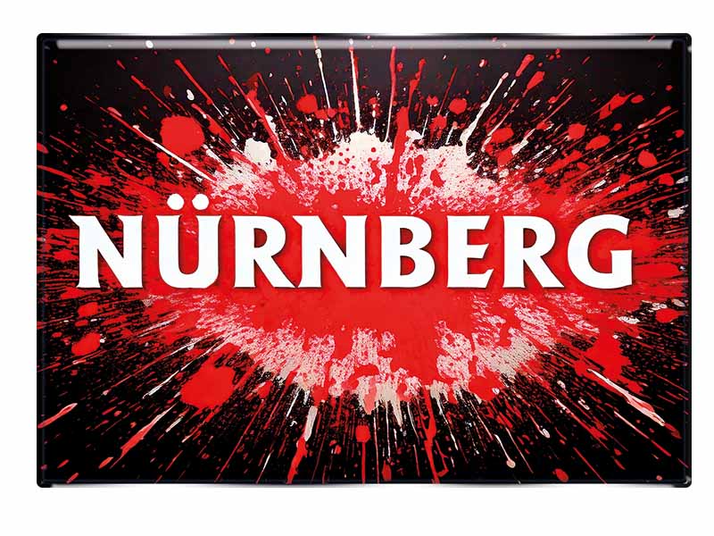 Souvenir Foto Magnet rechteckig Nürnberg 8x5,5cm Souvenir Foto Magnet rechteckig Nürnberg 8x5,5cm