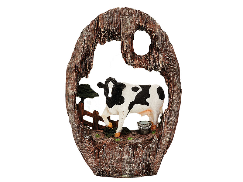 13734 Poly 3D-Bild Kuh