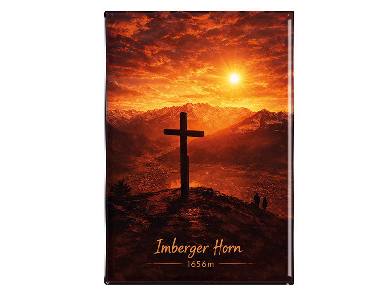 Souvenir Foto Magnet Imberger Horn 8x5,5cm