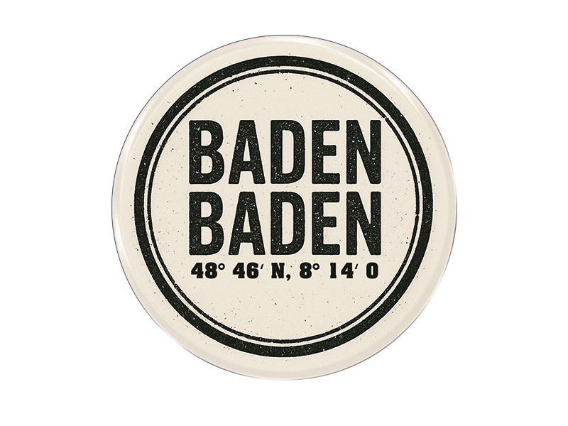 Foto Magnet Baden-Baden Ø3,5cm