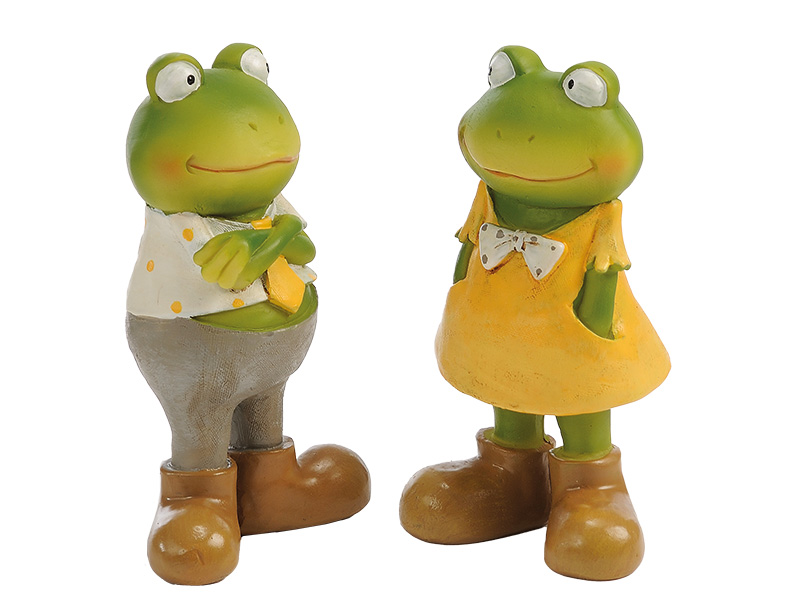 17470 Poly Frosch Junge u. Mädchen