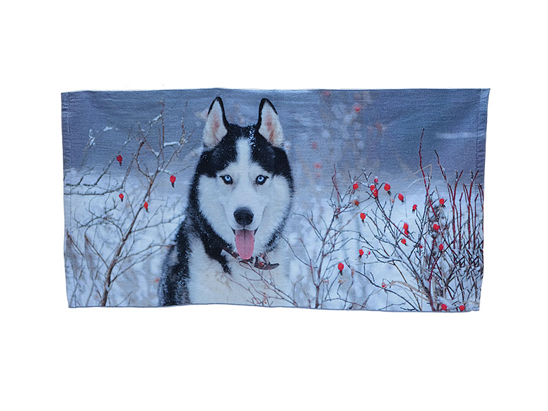 60365 Handtuch Huskydesign