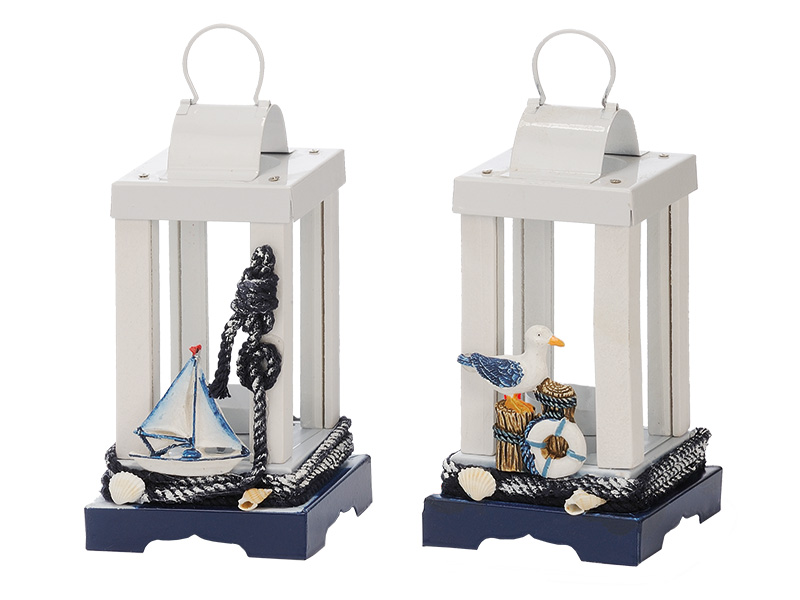 17340-0 Holz Laterne Seedesign