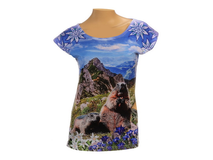 60257-0 T-Shirt Murmel Design Gr. L