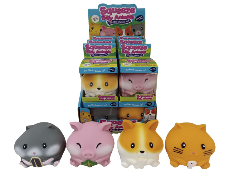 Squeeze ball animals 6,5x6,5x7cm Squeeze ball animals 6,5x6,5x7cm