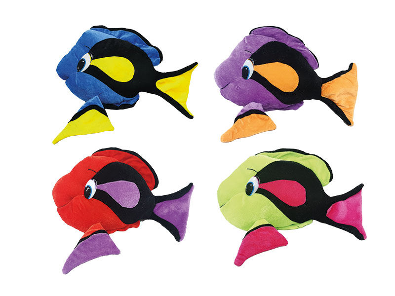Papageienfisch aus Plüsch 28x6x18cm    Papageienfisch aus Plüsch 28x6x18cm