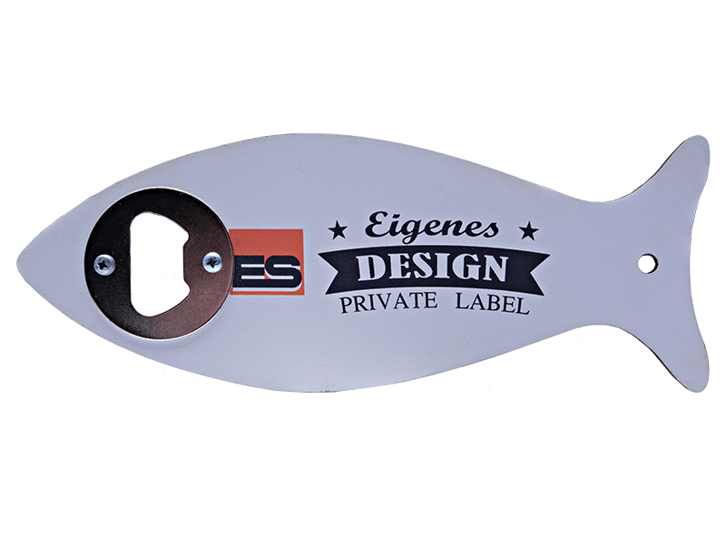 16810 Foto Holz Magnet Kapselheber Fisch eigenes Design