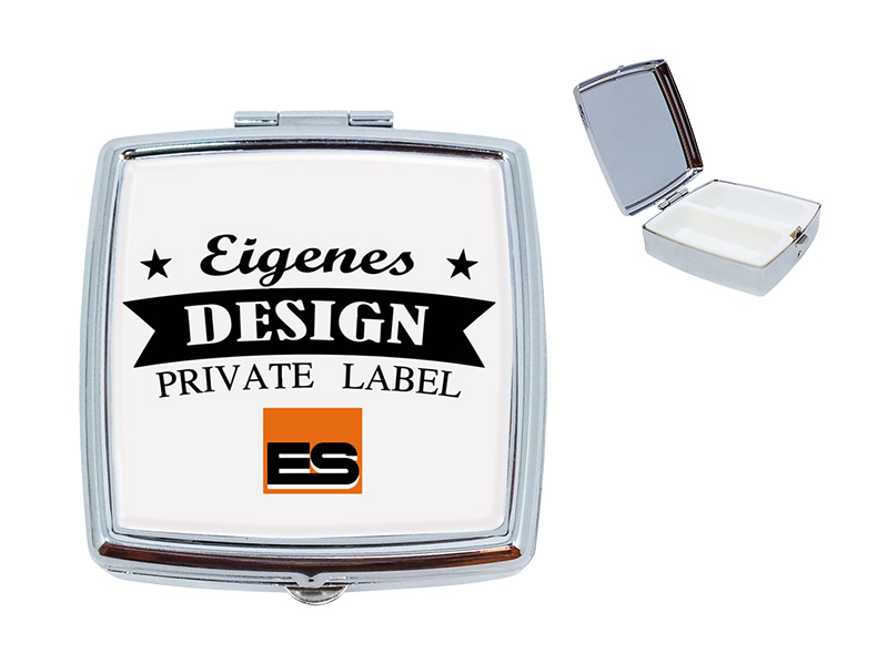 16779 Metall Pillendose eigenes Design