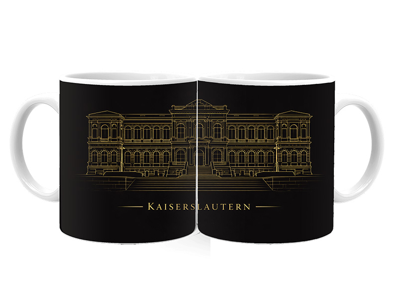 Souvenir Foto Tasse Kaiserslautern aus Keramik Ø8x9,5cm