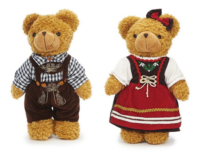 32510 Plüschbär Landhausstil