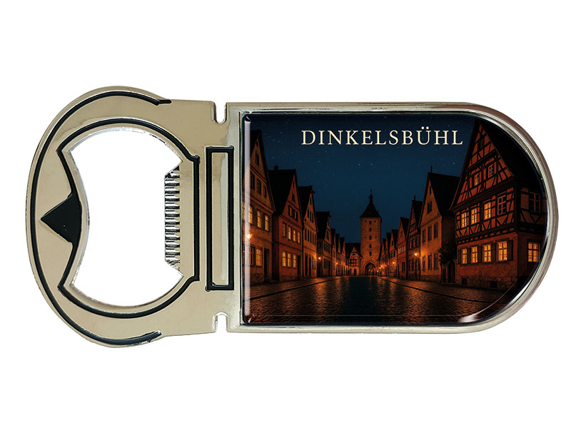 Souvenir Magnet Kapselheber aus Metall Dinkelsbühl 4x9cm Souvenir Magnet Kapselheber aus Metall Dinkelsbühl 4x9cm