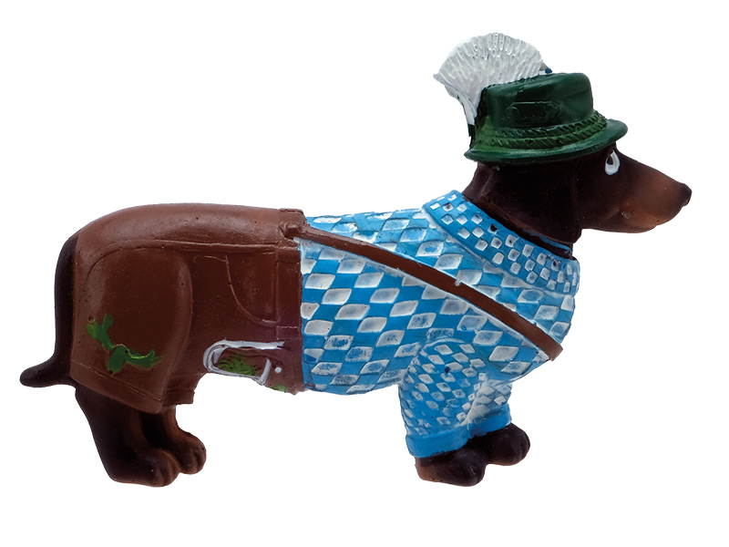 Magnet Dackel aus Poly 8,5x1x5,5cm    Magnet Dackel aus Poly 8,5x1x5,5cm