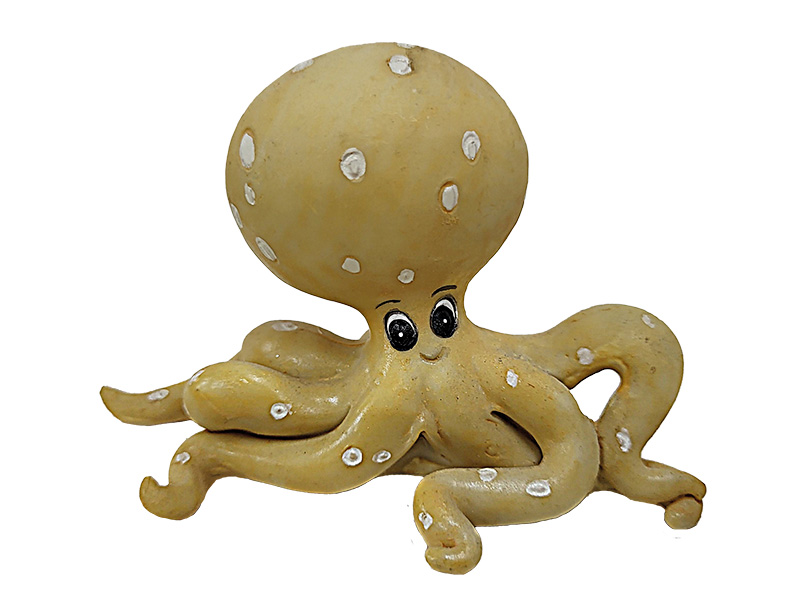 Poly squid 6,5x6,5x10cm