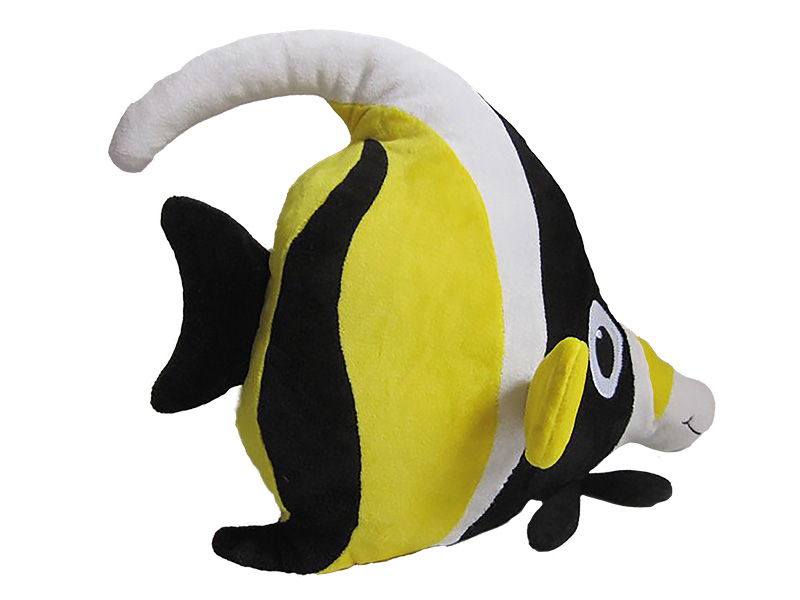 Skalar aus Plüsch 40x10x36cm    Skalar aus Plüsch 40x10x36cm